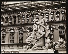Custom House Statues and New York Produce Exchange