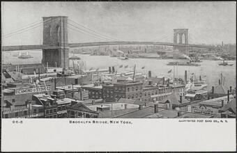 Brooklyn Bridge, New York.