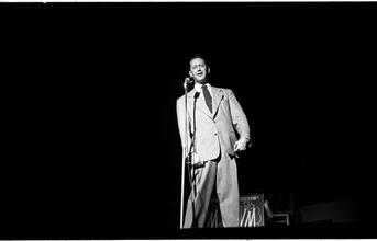 Vaughn Monroe [Monroe performing on stage.]