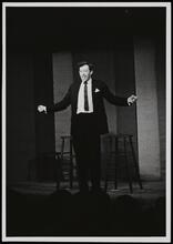 [Adolph Green in "A Party with Betty Comden & Adolph Green".]