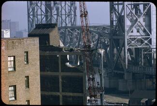 Changing New York [Building being demolished.]