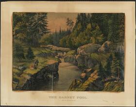 The Garnet Pool.  White Mountains.