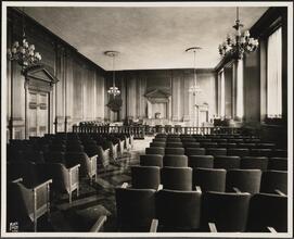 851 Grand Concourse. Bronx County Courthouse. Interior, courtroom