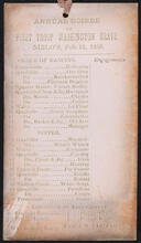 Annual Soiree of First Troop Washington Grays