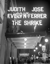 Theatre--Coronet Marquee--"The Shrike"