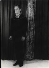 Donald Madden as Hamlet.