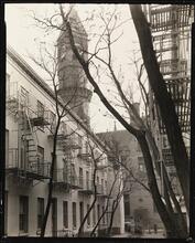 Patchin Place with Jefferson Market Court in Background