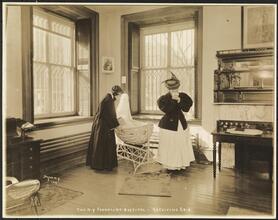 The N.Y. Foundling Hospital -- Receiving Crib.