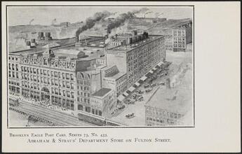Abraham & Straus' Department Store on Fulton Street.