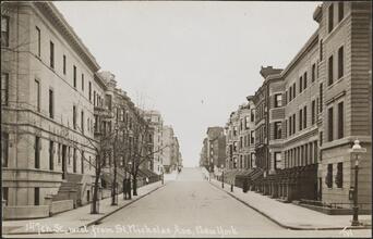 147th St., west from St. Nicholas Ave, New York