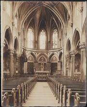 [Most Holy Trinity Church. Interior, chancel.]