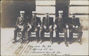 Engine Co. 30, Spring St. Bet. Hudson & Varick Sts. N.Y. City