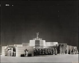 Model of A. T. & T. Building