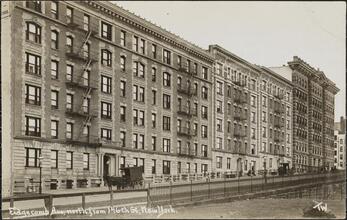 Edgecombe Ave, north from 146th St., New York.