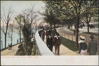 Riverside Park and Drive, New York.