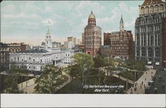 City Hall and Newspaper Row