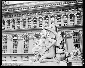 Custom House Statues and New York Produce Exchange