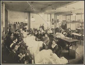 Joseph J. Keyser Co., 225 West 36th St., Interior, Dress Making Factory.