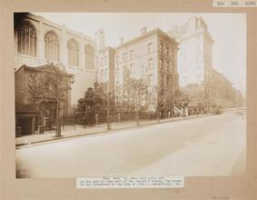 John D. Rockefeller. [West 54th St. West from 5th Ave.]