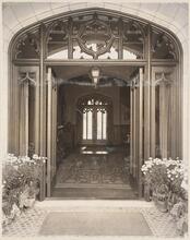 S. C. Millett Residence, Irvington, N.Y. Entrance