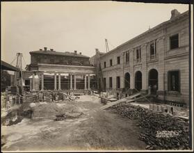 H. C. Frick Residence. Looking N.E. from W. Center