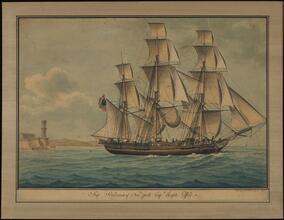 Ship Bordeaux of New York. Capt. Joseph Gifford.