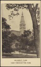 Gramercy Park. View Through the Park