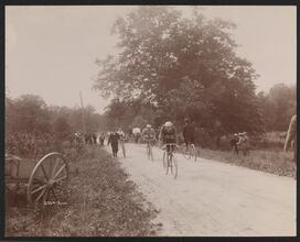 Bicycle Coasting Match, Mamaroneck, N.Y.