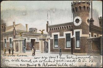 Brooklyn Navy Yard Entrance.
