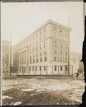 [Columbia University, journalism building.]