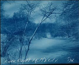 [Lake, Central Park.]
