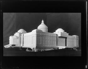 Model of the Brooklyn Institute of Arts and Sciences.