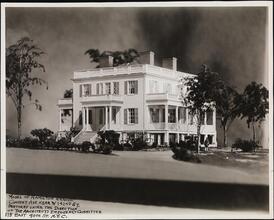 [Model of Hamilton Grange.]