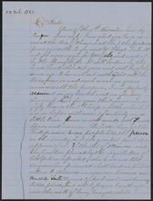 Letter from Thomas Jones to Arabella Jones Floyd, February 5, 1783