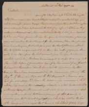Letter from John De Lancey to James De Lancey, November 26, 1790