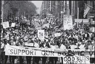 [Pro-Vietnam parade.]