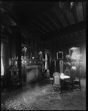 Dining room in the Joseph Pulitzer house.