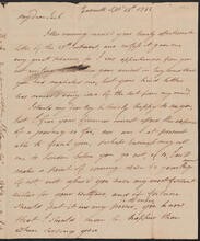 Letter from John Peter De Lancey to John De Lancey, September 28, 1788