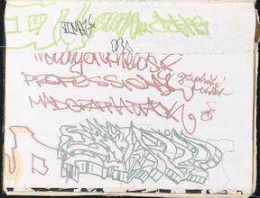 [Torn page in Sharp's piece book.]