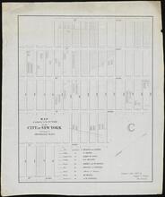 Map of Property in 12th Ward of the City of New York Belonging to Archibald Watt