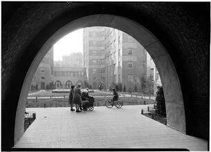 Amalgamated Housing Inc. Through entrance arch 1.