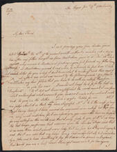 Letter from John Quincy Adams to Peter Jay Munro, January 27, 1784