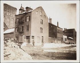 [Barrow Street at Hudson Street.]