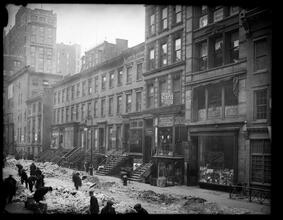 North side of East 30th Street.