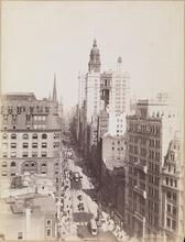 [Broadway, north from Bowling Green.]