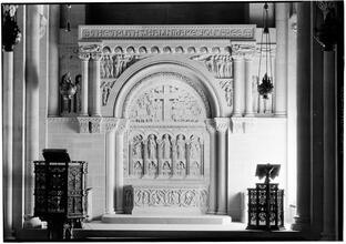 Riverside Church. Horizontal of chancel 2.