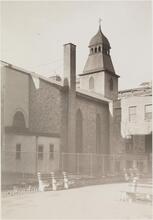 [All Saints Church, at the corner of Henry Street and Scammel Street.]