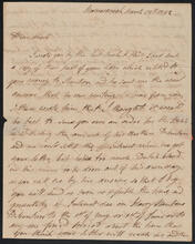 Letter from John Peter De Lancey to Thomas Jones, March 13, 1792
