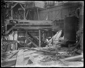Woolworth Building, Caisson, Air Pressure Station [Construction zone.]