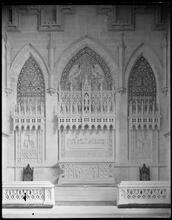91st Street and Broadway. Church of the Advent, chancel interior.